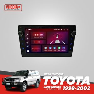 Head Unit Suitable for Toyota Landcruiser 100 Series VX 1998-2002